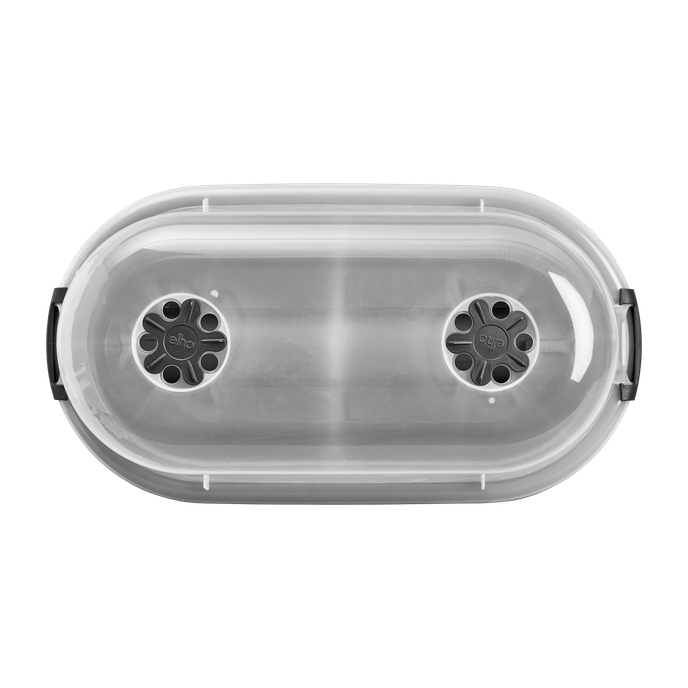 gb balconnière set de cult 55cm living noir